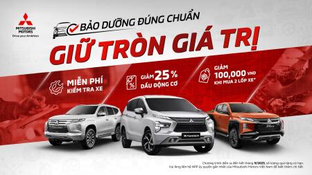 MITSUBISHI MOTORS VIỆT NAM TRIỂN KHAI CHIẾN DỊCH CHĂM SÓC KHÁCH HÀNG DỊCH VỤ THÁNG 09/2023