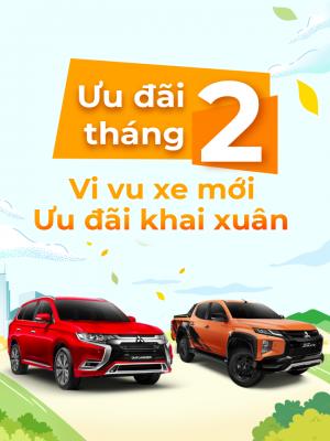 CHƯƠNG TRÌNH ƯU ĐÃI HẤP DẪN DÀNH CHO TẤT CẢ CÁC MẪU XE TRONG THÁNG 02/2024
